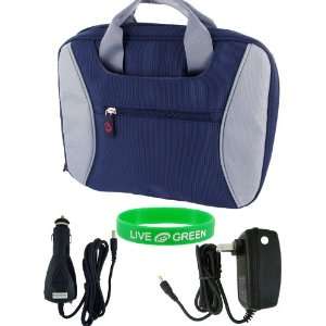 ASUS Eee PC 1002HA 10 Inch Netbook Carrying Bag Case with 12v Car and 