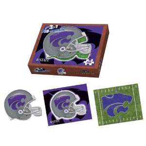  Kansas State Wildcats 350 Piece 3 in 1 TRI a Puzzle Toys & Games