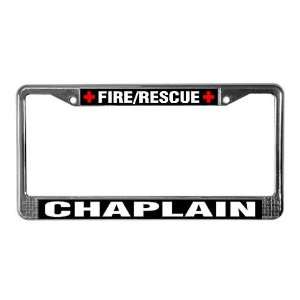  Fire Chaplain License Plate Firefighter License Plate 