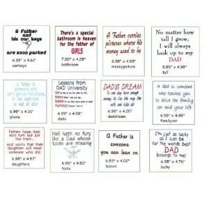  Fatherly Sayings Collection ez2stitch Embroidery Designs 