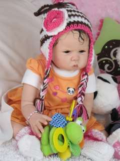     SANDY FABER FROM PAT A CAKE NURSERY SWEET ASIAN BABY GIRL  