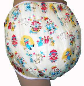 Baby Plastic Pants, Adult Sizes Storytime Bedwetter  
