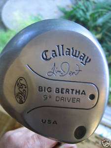 CALLAWAY 9* DRIVER LIMITED EDITION  JIM DENT R H  