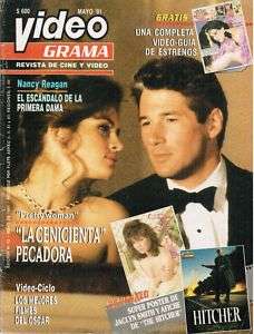 Chile 1991 Revista VideoGrama   Jaclyn Smith poster  