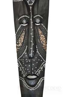 100 cm Maske Afrika Wandmaske Wanddeko Holzmaske Mystik & Kraft NEU 