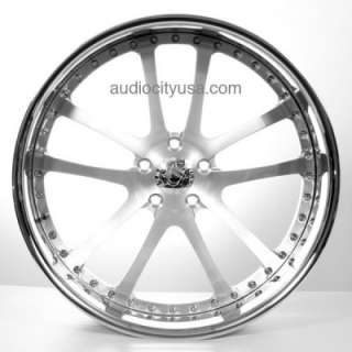 22 AC Forged 3PC Wheels and Tires Impala,Lexus,Honda,Audi,For BMW 