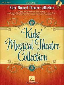 Kids Musical Theatre Collection Volume 1   Book & CD  