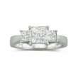    1/2 CT. T.W. Princess Cut Diamond Ring 10K  