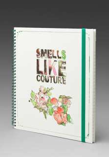 JUICY COUTURE Smells Like Couture Hardcover Notebook in Green at 