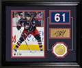 Rick Nash Columbus Blue Jackets Player Pride Desk Top Photograph