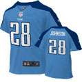 Chris Johnson Infant Jersey Home Blue Game Replica #28 Nike Tennessee 