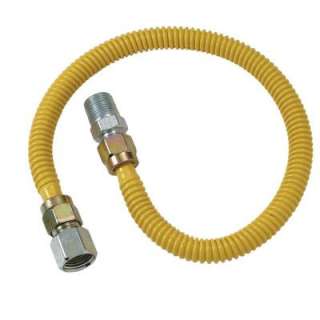   36 in. ProCoat Coated Stainless Steel Gas Appliance Connector with