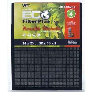   25 in. x 1 in. Adjustable FPR 4 Air Filter WPLUSFPR 
