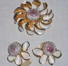vintage brooch earrings costume $ 40 87 see suggestions