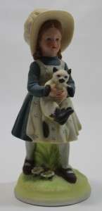   1973 world wide art figure 5 holly hobbie girl with kitten search