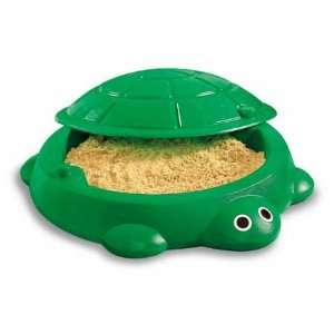 Schildkröten Sandkasten von Little Tikes dunkelgrün  