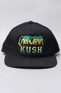 Sneaktip The California Kush Snapback Hat in Black  Karmaloop 