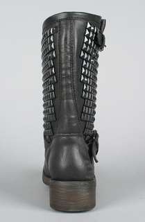 Ash Shoes The Trash Boot in Black with Black Studs  Karmaloop 