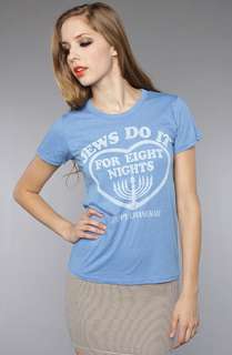 Junkfood Clothing The Jews Do It For Eight Nights Tee  Karmaloop 