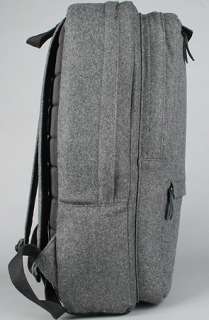 Hex The Varsity Sonic Backpack in Charcoal Wool  Karmaloop 