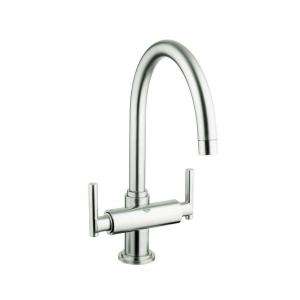 GROHE Atrio 2 Handle Kitchen/Bar Faucet in Infinity Brushed Nickel 