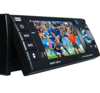Car 4.3 LCD DVD CD Player Touchscreen Detachable Panel iPhone 