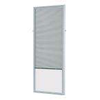    25 in. x 66 in. Add On Enclosed Aluminum Blinds in White 