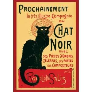   Theophile Steinlen   Tournee du Chat Noir 2, Poster ca. 91,5 x 61 cm