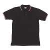 Lässiges British Polo Shirt schwarz S XXXL