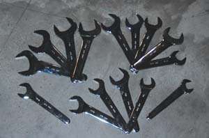 15 Piece SAE Jumbo Service Wrench Set ATD #1435  