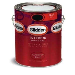Glidden Premium 1 Gallon White Flat Interior Paint GLN9013 01 at The 