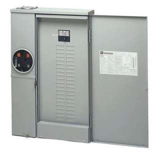 200 Amp 40 Space 40 Circuit Combination Meter Box and Distribution 