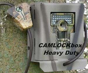 Heavy Duty Moultrie M80, M80X, M100 Security Box By CAMLOCKbox  