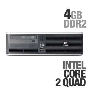 HP Compaq NV271UT dc7900 Desktop PC   Core 2 Quad Q9400 2.66GHz, 4GB 