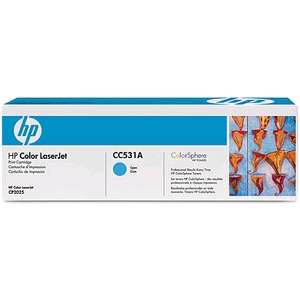 HP 304A CC531A Cyan LaserJet Toner Cartridge   Approx. 2,800 page 