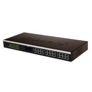 Linksys   EF3124   EtherFast 24 Port 10/100 Network Switch with 1x 