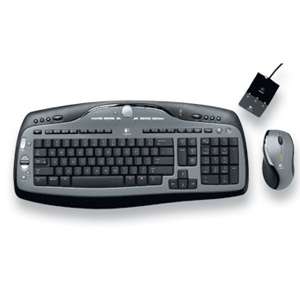 Logitech MX3000 Cordless Keyboard and Laser Mouse Desktop at 