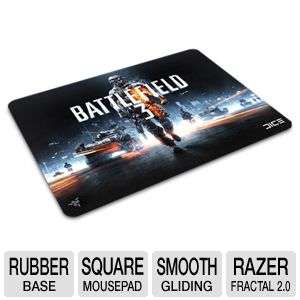 Razer RZ02 00420200 R3M1 Scarab Gaming Mouse Pad   Battlefield 3 