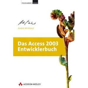   2003 Entwicklerbuch, m. CD ROM  Andre Minhorst Bücher