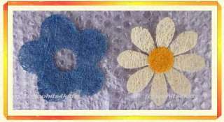 Sisal Blume, Blatt, Sonne, Schmetterling ~ Basteln  