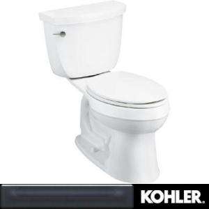 KOHLER Cimarron Two Piece Elongated Comfort Height Toilet in Navy (K 