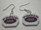 Proud Nana Earrings funky​,fashion jewelry,dangle​,fun