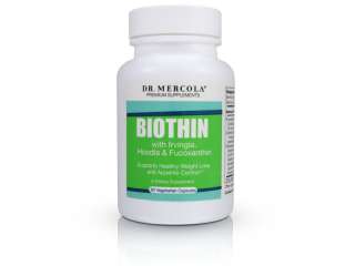 BioTHIN with Irvingia by Mercola   60 Capsules Weight Loss Hoodia 