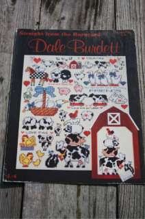 Dale Burdett Barnyard Cross Stitch Patterns Leaflet  