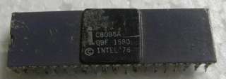 Vintage cpu intel c8085a