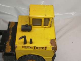 Old Vtg Mighty TONKA Dump Truck All Metal Vehicle Toy  