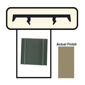 Screen Tight 3 1/2 in. Porch Screening System Cap Brown Color BRCAP38 