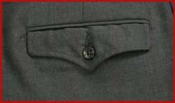 NEW MENS CHARCOAL PINSTRIPE WESTERN DRESS PANTS 41 29  