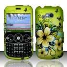 Fit LG 900G Phone Cover Hard Case GREEN FLOWER