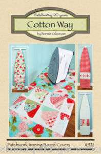 Pattern PATCHWORK IRONING BOARD COVERS Cotton Way  